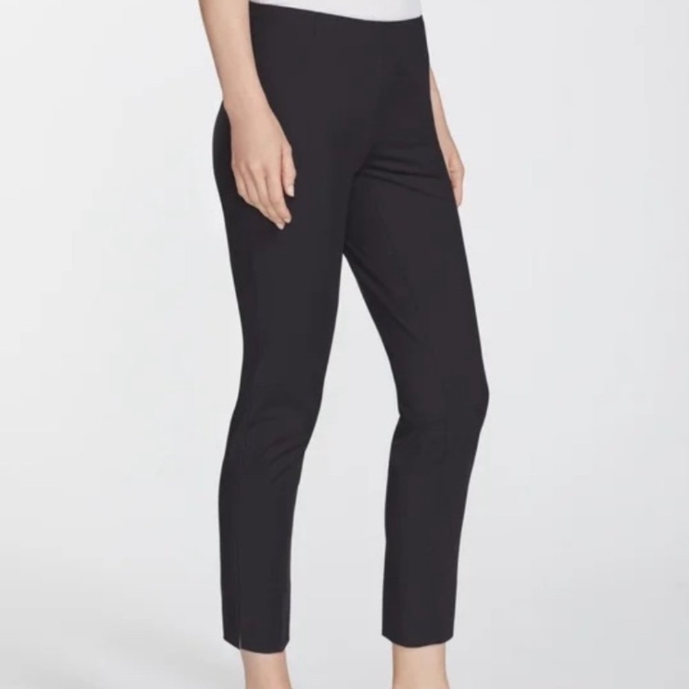 Lafayette 148 Black Stanton Trouser Size 6